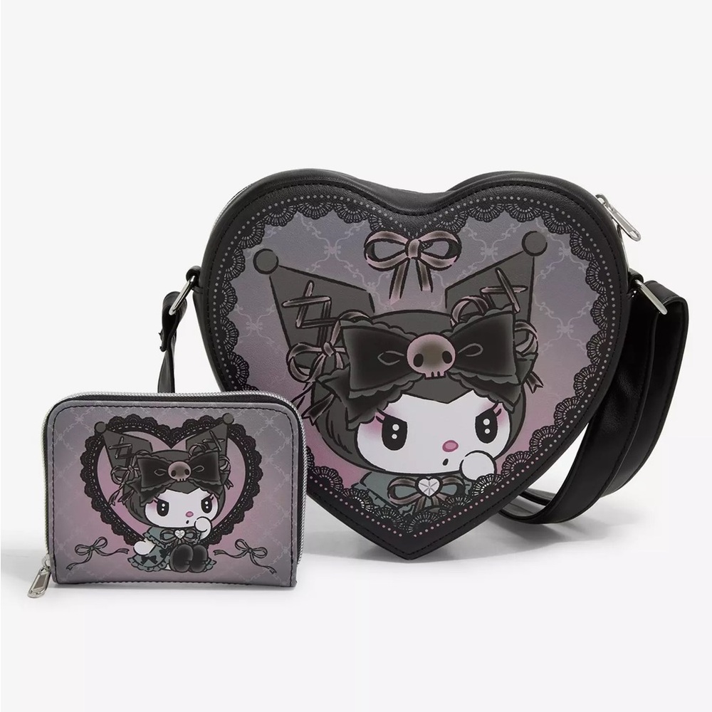 Sanrio Kuromi Lolita Zip Wallet - Picture 7 of 7